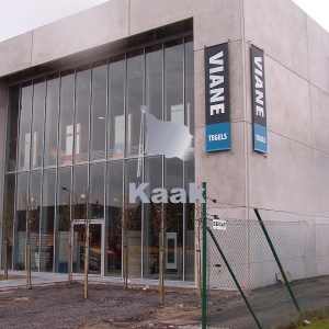 platte gevelbanier